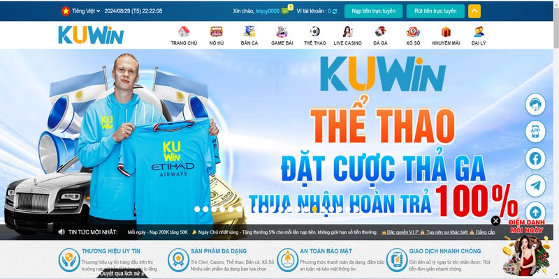 Web Cá Độ Bóng Đá Kuwin Địa Chỉ Uy Tín Của Nhiều Dân Chơi